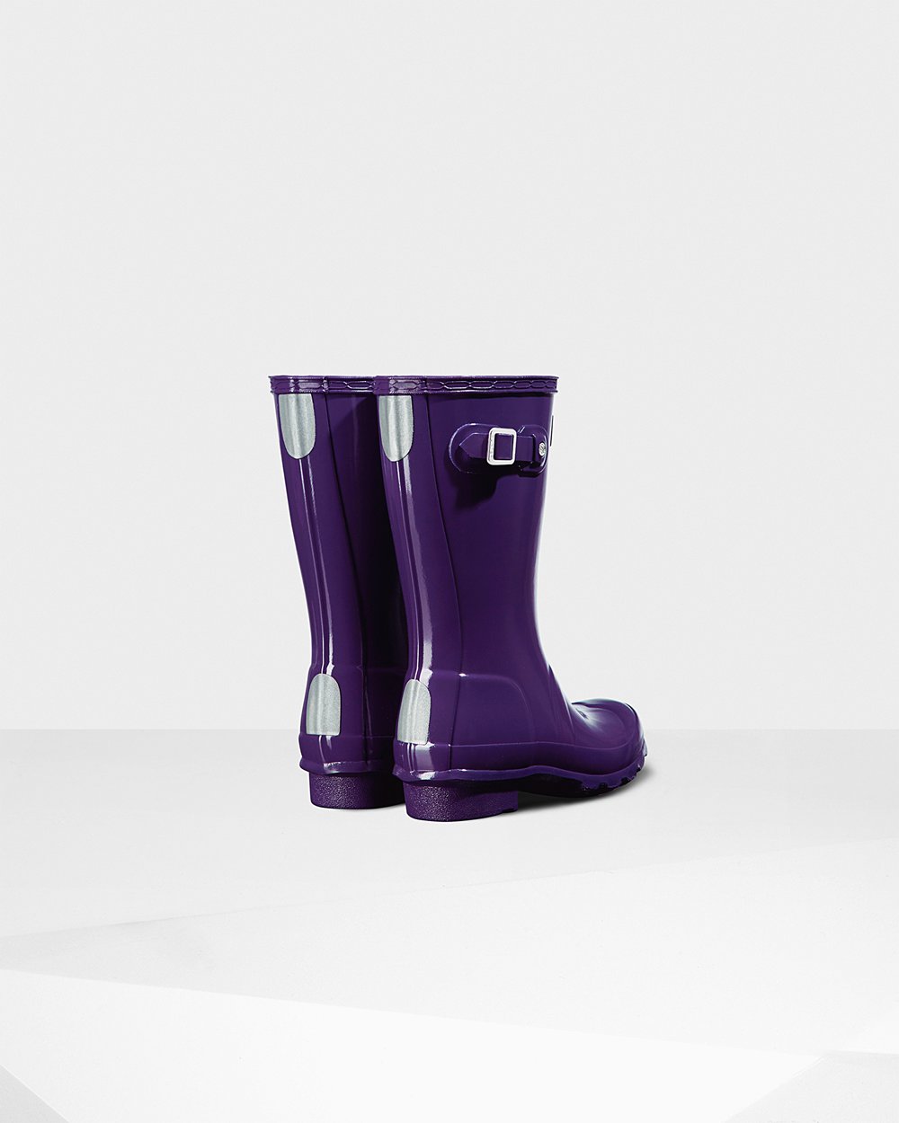 Galochas Hunter Criança Azuis Roxo - Original Big Gloss - 06DEXYAKV